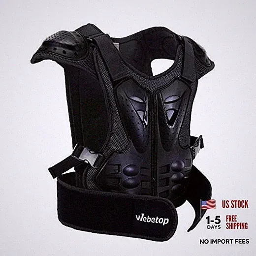 Adults Dirt Bike Body Chest Spine Protector Armor Vest for Skiing