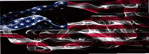 American Flag Smoke Bike Scooter Car Motorcycle Wrap Vinyl Graphic Decal Grunge