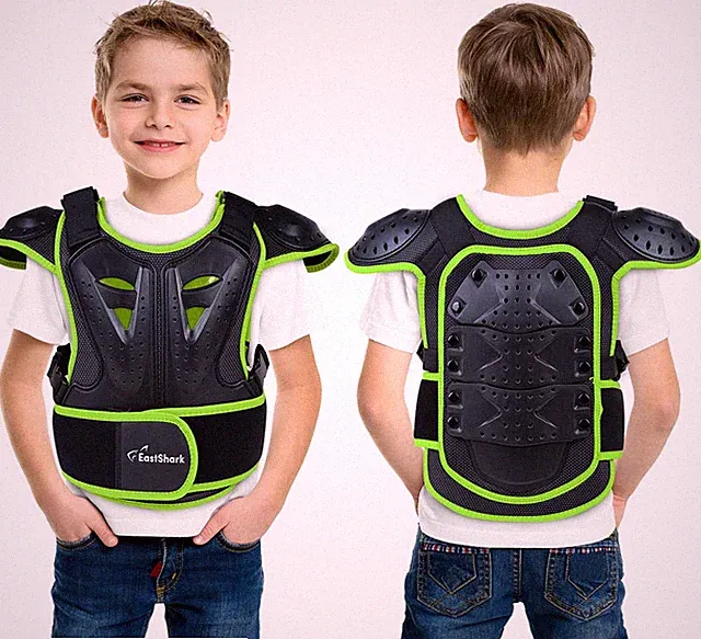Children Bicycle Motorcycle Armor Vest Back Protector Men'S Armored Street Racin