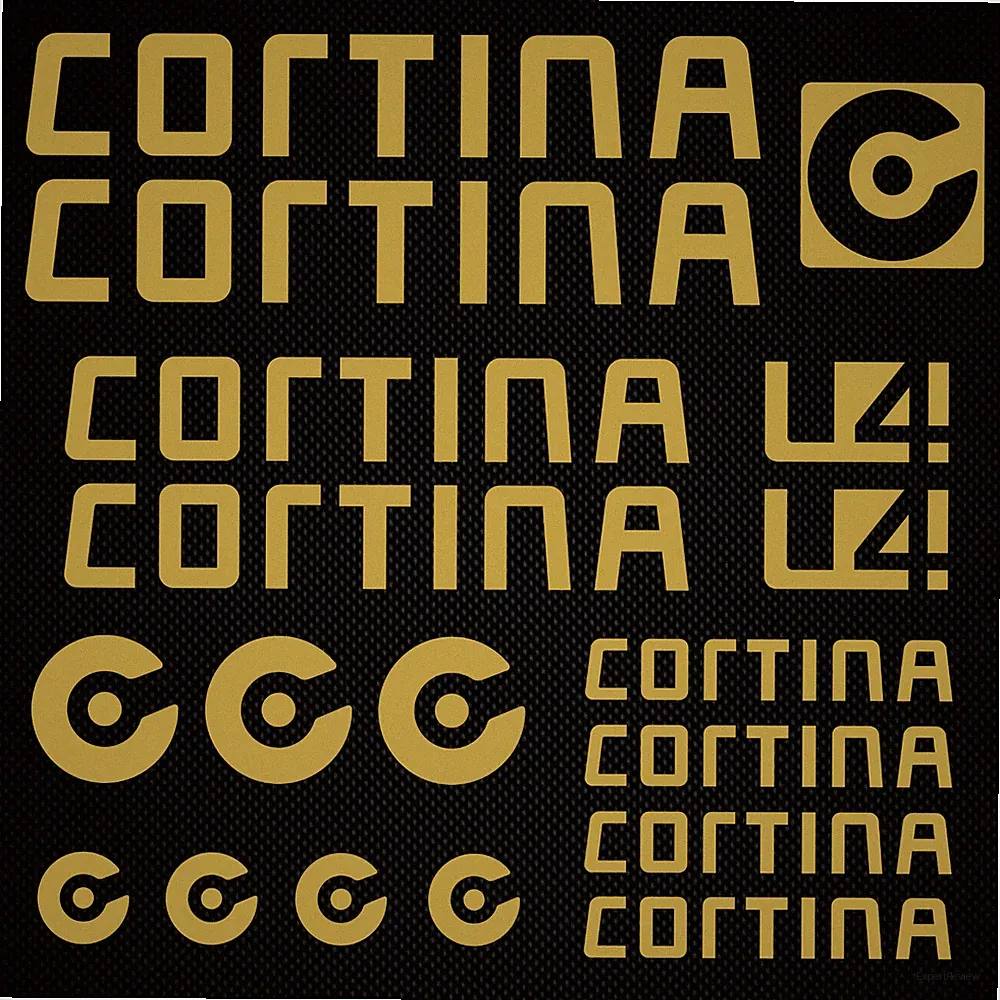 Cortina bike decals frame stickers city bicycle accessories fork vinyl ORACAL