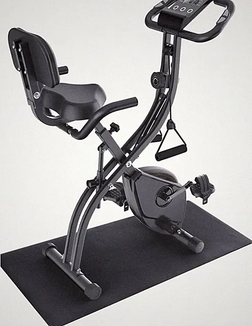 Foldable Exercise Bike Stationary Bike, Sportneer 4 in 1 Indoor Cycling Bike...