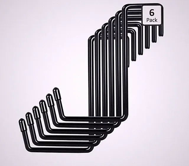 Garage Storage Hooks Heavy Duty Rafter Hangers for Bike Ladder Tools (6 PACK)