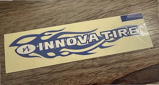 Innova RARE Decal Sticker Motorcycle Fat Tire Bicycle Accessories Bike Promo