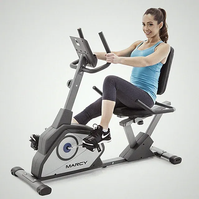 Magnetic Recumbent Exercise Bike with 8 Resistance Levels NS-40502R,Grey