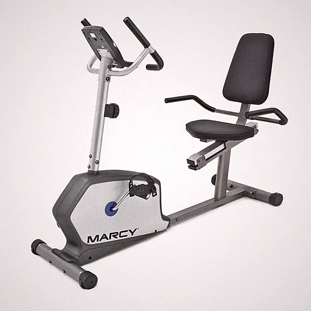 Marcy Recumbent Bike | NS-1201R Home Magnetic Stationary Cardio Exercise Machine