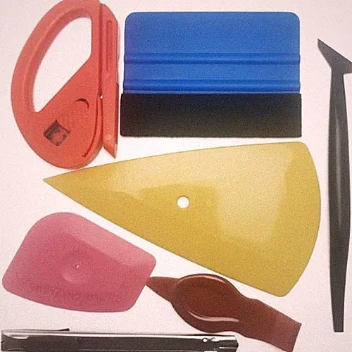 Motorcycle Vinyl Wrap & Tint Tool Kit – Professional Installation Squeegee Set
