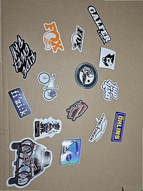 Mountain Bike Sticker Decals