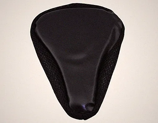 MyCycle Vinyl Padded Small Child's Bike Seat Cover with Drawstring Black