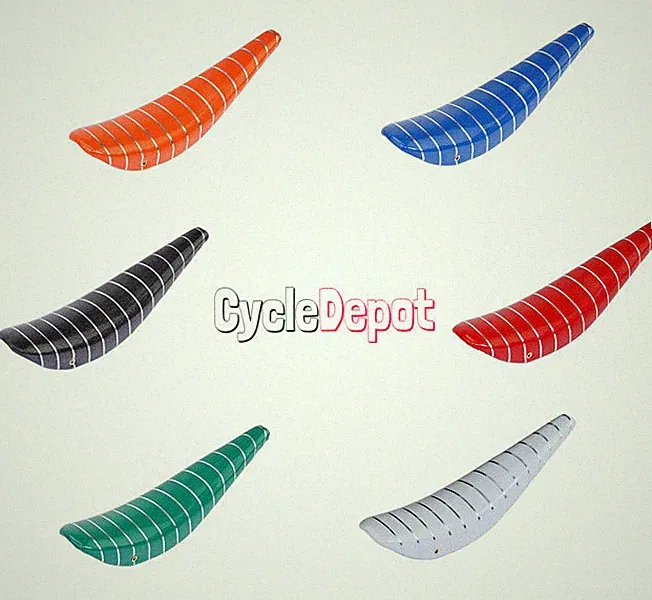 ORIGINAL Vinyl GLITTER POLO SADDLE 26" Banana Lowrider Bike Bicycle Seat