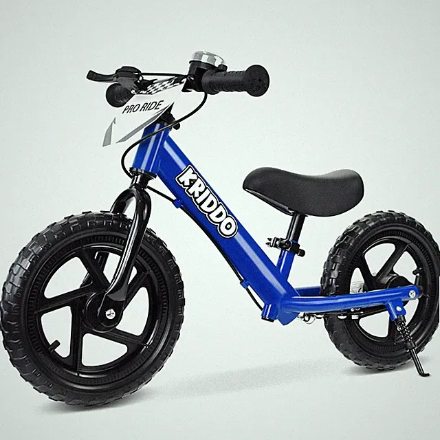 Pro Toddler Balance Bike 2+ Year Old with Hand Brake and Kickstand, 12 Inch P...