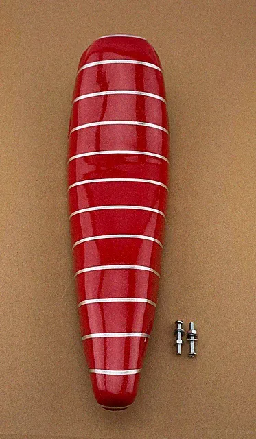 RED BANANA SEAT VINTAGE SCHWINN STINGRAY CHOPPER BIKE SADDLE LOWRIDER CRUISER.