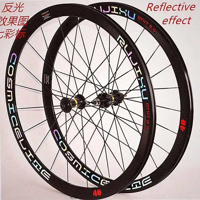 Road Bike Wheel 700C 40mm Depth Fixed Gear/single Speed Aluminum Alloy Wheelset
