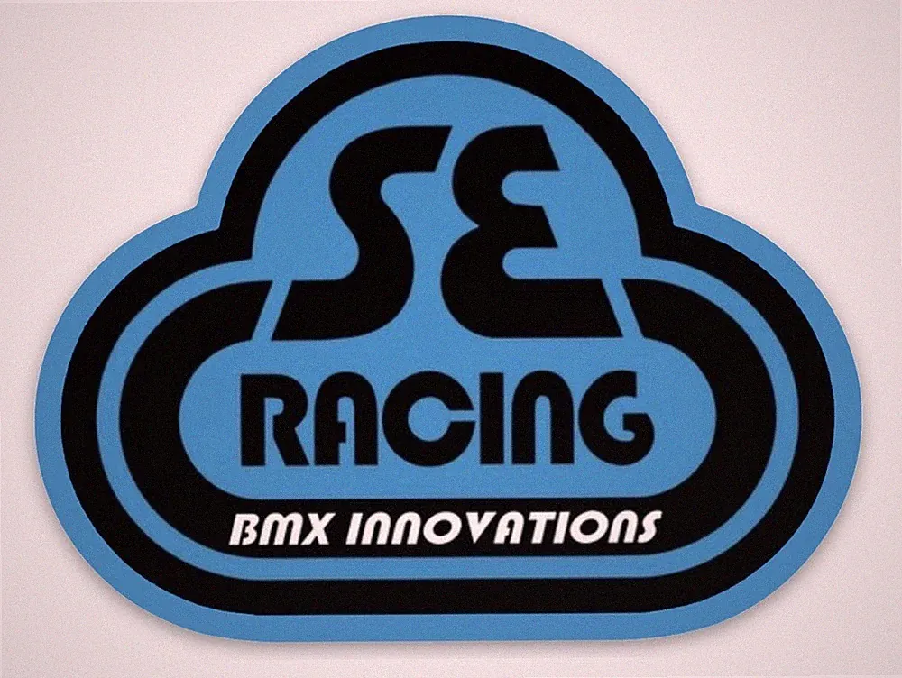 SE Racing Innovations BMX Bicycle Old School Racing Logo Vinyl Sticker Decal