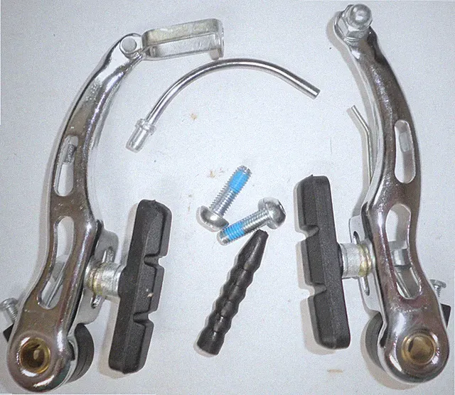 SILVER BICYCLE V-BRAKES BIKE PARTS 16-4