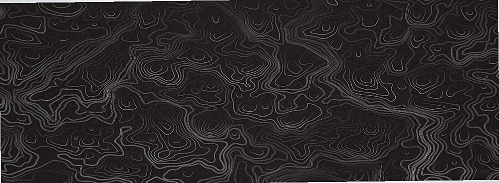 Topographic Map Motorcycle Scooter Bike Graphic Vinyl Decal Car Wrap Grayscale