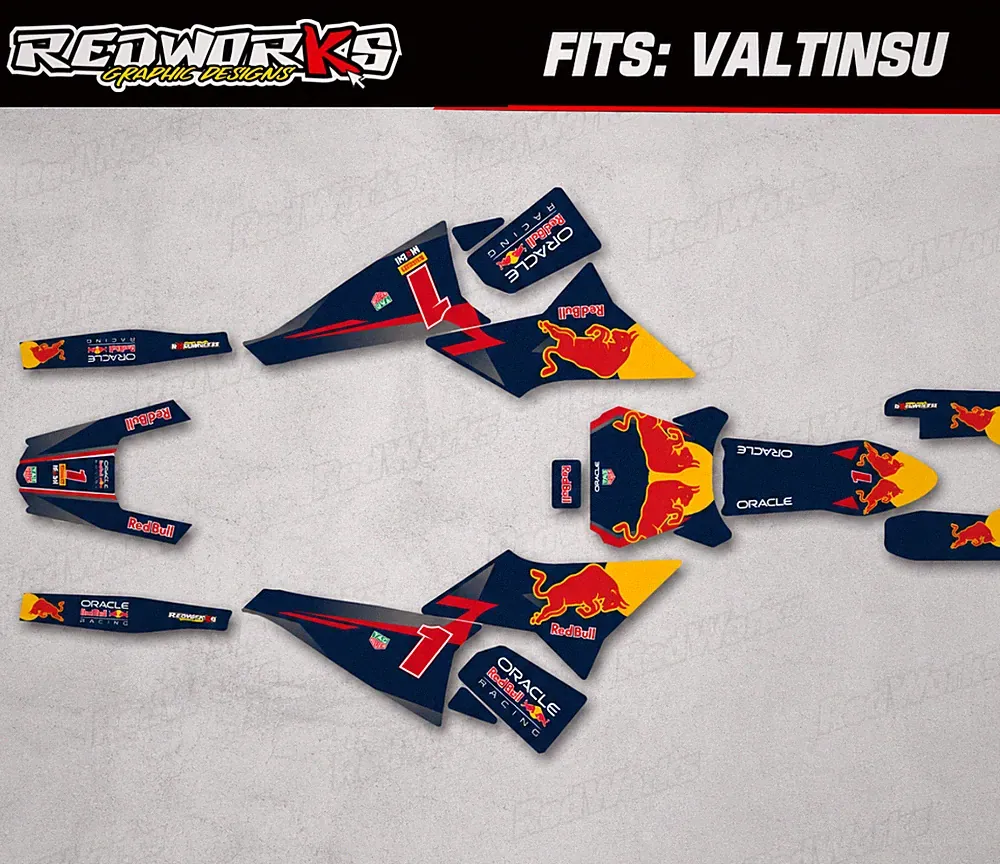 Valtinsu EM5 Graphics Kit Decal Sticker Custom Wrap Electric Dirt Bike Vinyl