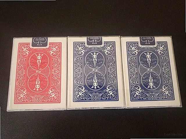 Vintage Blue Seal Bicycle Playing Cards w/ Plastic Case x3